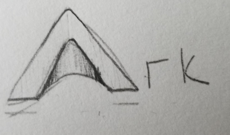 first logo sketch