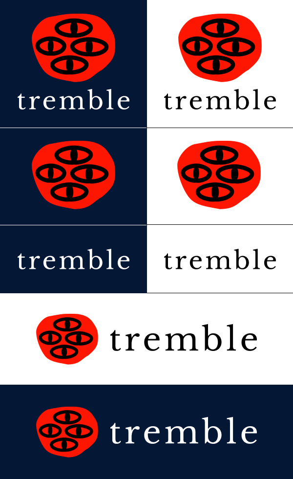 tremble logo in color